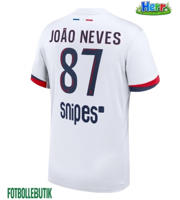 Paris Saint-Germain Joao Neves #87 Bortatröja 2025-26 Kortärmad
